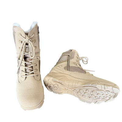 Botas de cuero genuino con suela media y top alto perfectas para actividades al aire libre en invierno y otoño
