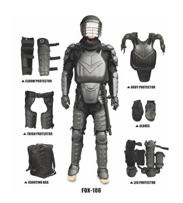 FOX-106 Equipo de control de disturbios conjunto completo traje a prueba de fuego