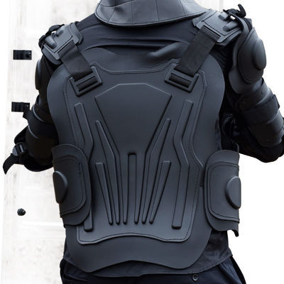 FOX110 Policía Cuerpo militar/Pierna/Codillo protector Caballo montado Traje antidisturbios