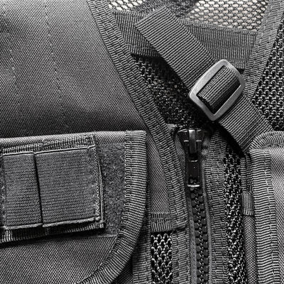 MTV01 chaleco táctico cómodo para personal de seguridad y actividades al aire libre