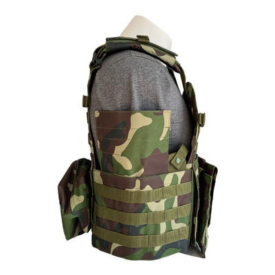 MTV08 Camuflaje chaleco táctico transpirable con sistema Molle