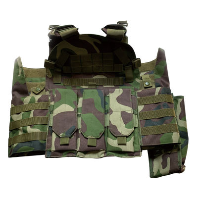 MTV08 Camuflaje chaleco táctico transpirable con sistema Molle