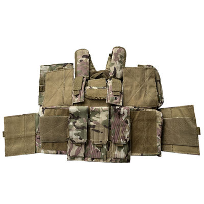 FDY21Camuflaje chaleco a prueba de balas de seguridad con sistema Molle