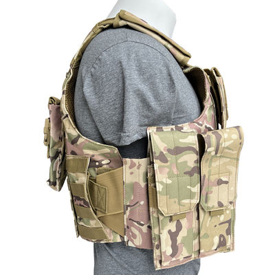 FDY21Camuflaje chaleco a prueba de balas de seguridad con sistema Molle