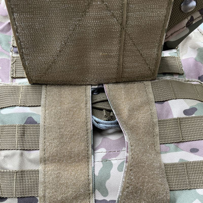 FDY21Camuflaje chaleco a prueba de balas de seguridad con sistema Molle