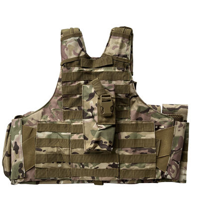 FDY21Camuflaje chaleco a prueba de balas de seguridad con sistema Molle