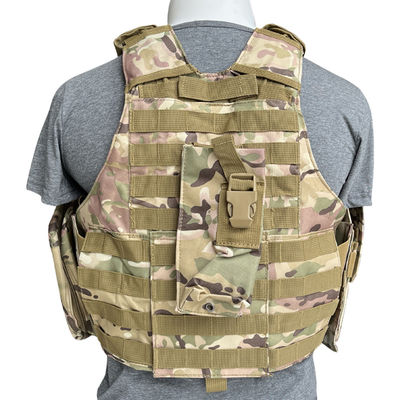FDY21Camuflaje chaleco a prueba de balas de seguridad con sistema Molle