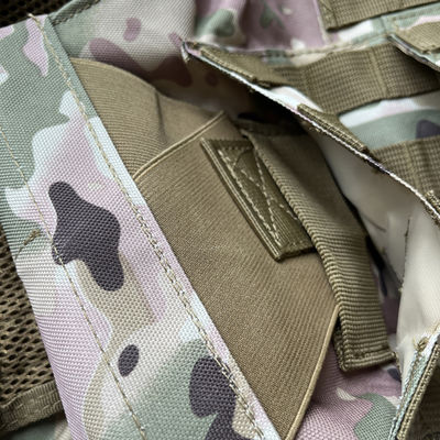 FDY21Camuflaje chaleco a prueba de balas de seguridad con sistema Molle