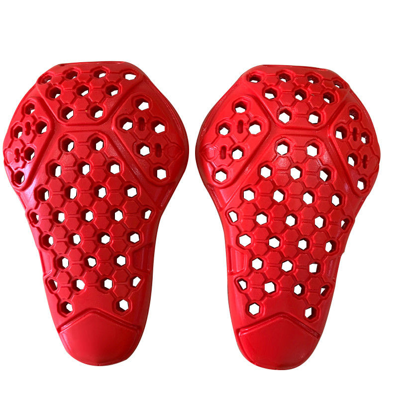 130g Protectores de rodilla y codo de PU de rebote lento para el equipo de seguridad del motociclista