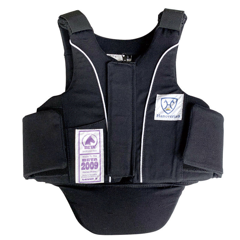 Equipo de equitación para niños Protector deportivo de tejido de algodón para una protección máxima