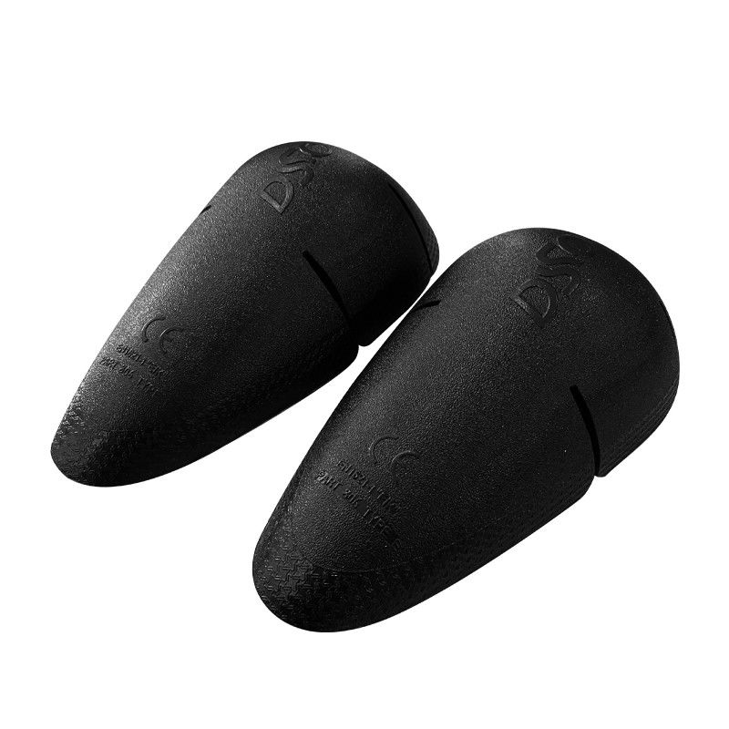 Protectores de rodilla y codo de PU con certificación CE de color negro flexible para ciclistas Logotipo personalizable