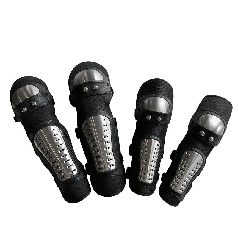 Protector de equipo de carreras profesional de tamaño ajustable Protector de rodilla de motocicleta