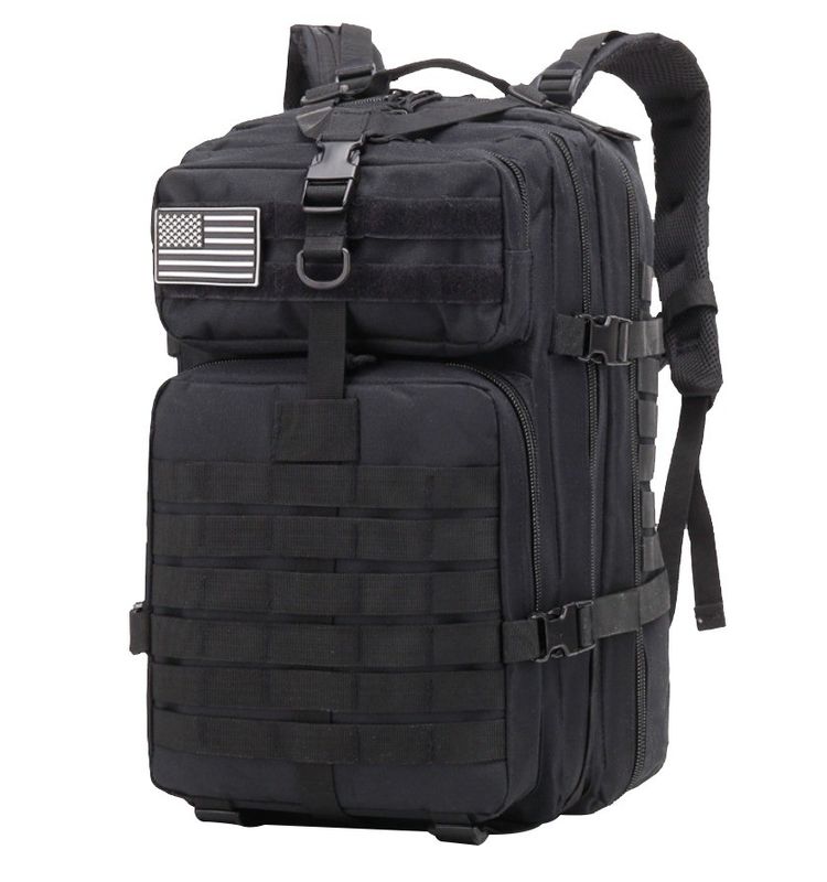Mochila de 45L Sistema MOLLE de gran capacidad y mango suave para paquete de aventura al aire libre