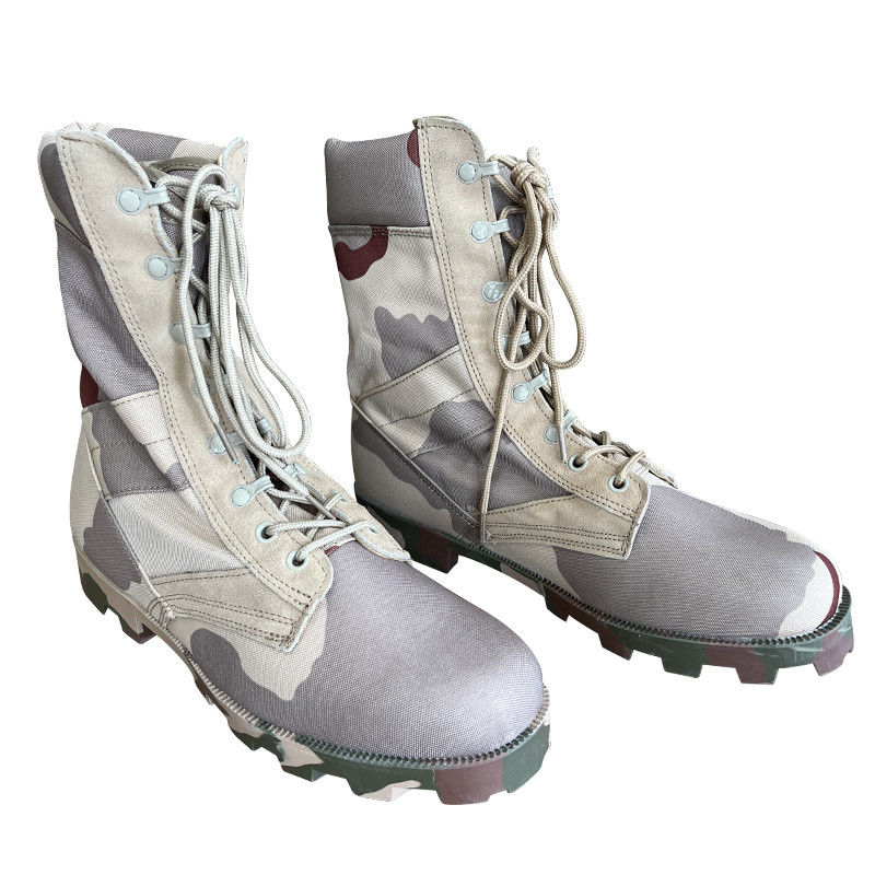 Botas de seguridad masculinas para actividades al aire libre Oxford Unisex Desert Camo zapatos de protección