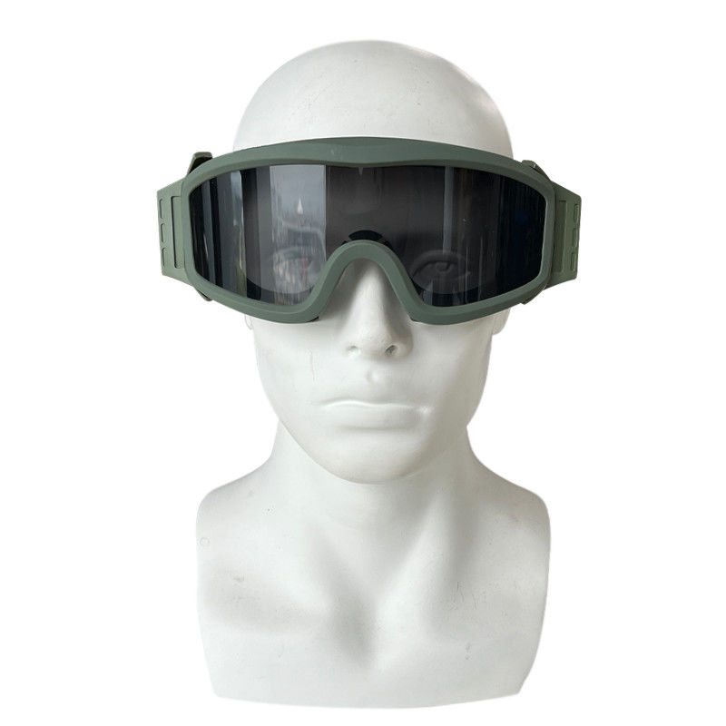 Lentes de PC de grado militar Gafas deportivas Gafas de protección contra langostas de desierto Set de tres piezas