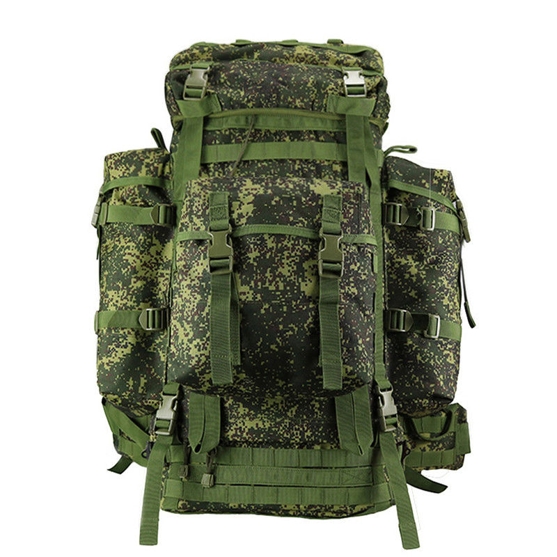 Bolso de viaje de tejido de Oxford de revestimiento de poliéster 80L 900D con cinta de PP y hebilla POM
