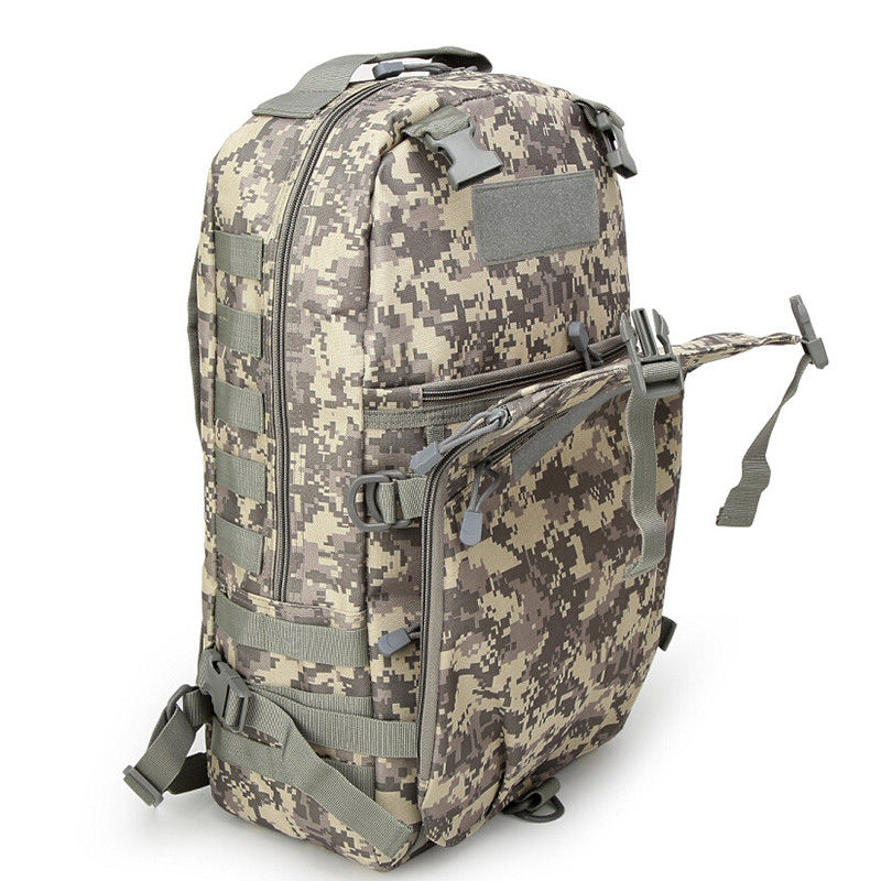 Mochila personalizada de 45L para senderismo, deportes al aire libre, viajes, impermeable y duradera