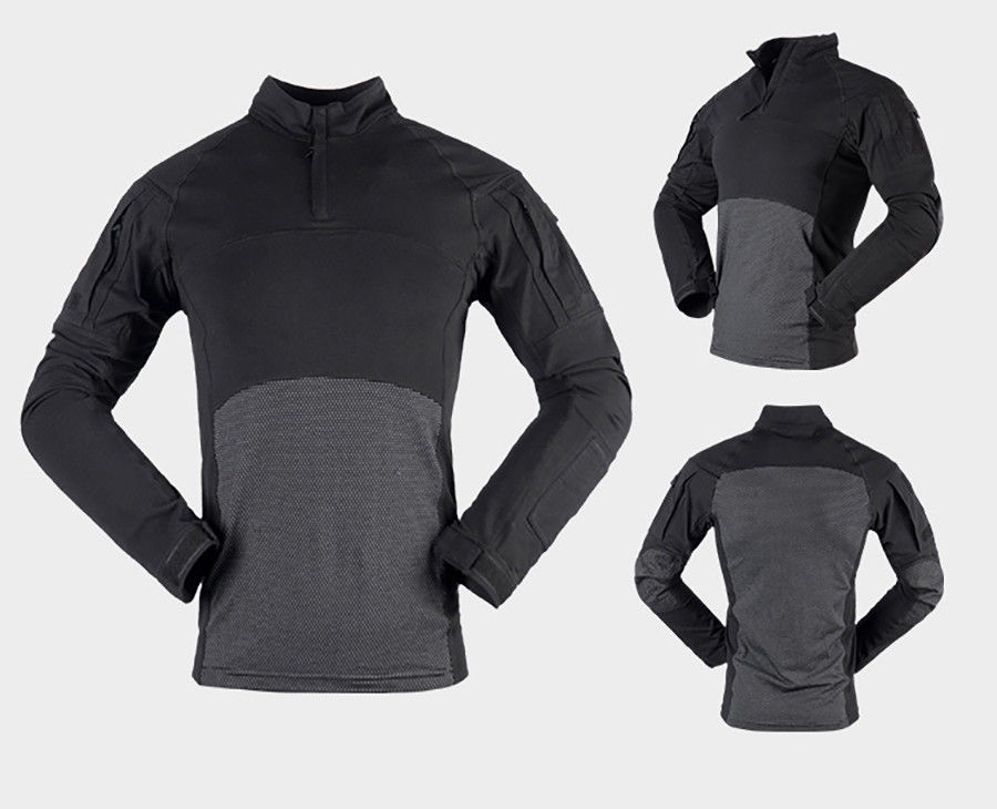 XS-XXXL De excursión al aire libre Ripstop Manga larga Uniforme de entrenamiento de rana Trajes de tela tejida
