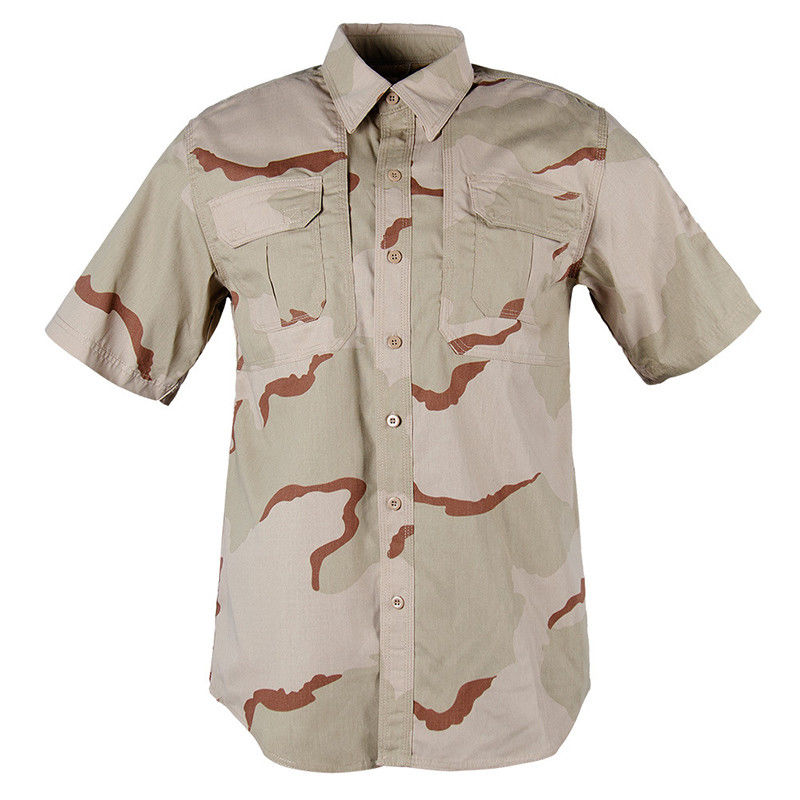 Camisa de manga corta de exterior Uniforme 1,4 kg/pc Peso 7 días Apoyo para la orden de muestras