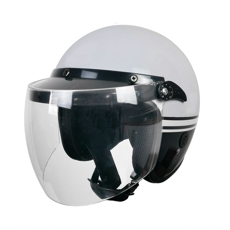 Material de carcasa ABS Casco de motocicleta de cara medio abierta para protección de la cabeza CE DOT ECE