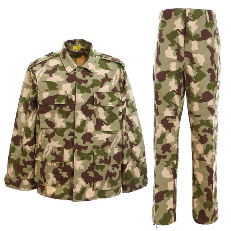 Uniforme BDU personalizado para entrenamiento al aire libre con tejido tejido y diseño duradero