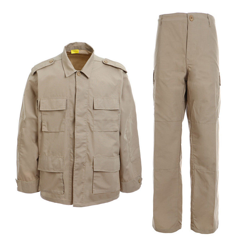Traje de rana personalizado BDU uniforme completo verde BDU pantalones uniforme para entrenamiento al aire libre