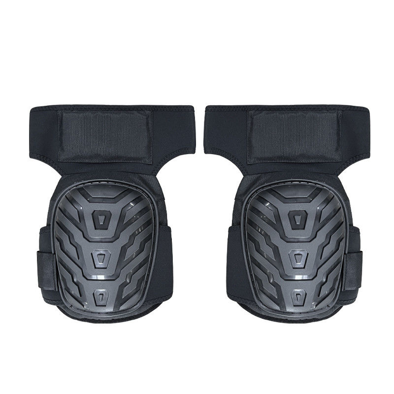Accesorios flexibles para el codo negro y la rodilla para el ajuste universal en la protección deportiva