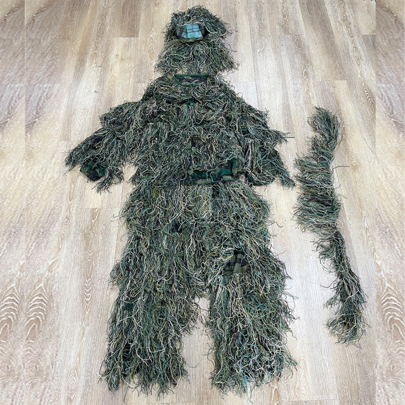 Alta comodidad Camuflaje Ropa superior hecha de algodón 100% para escalar al aire libre Traje de rana