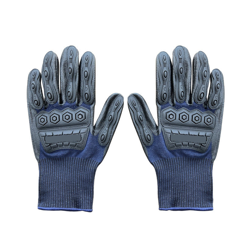 XL Guantes táctiles de pantalla de cuero de microfibra de palma para agarre seguro
