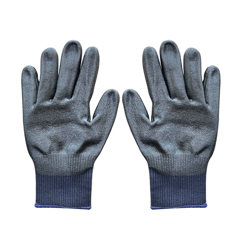 Guantes de mano de cuero de microfibra para trabajadores industriales de dedo rígido antideslizante tamaño XXL