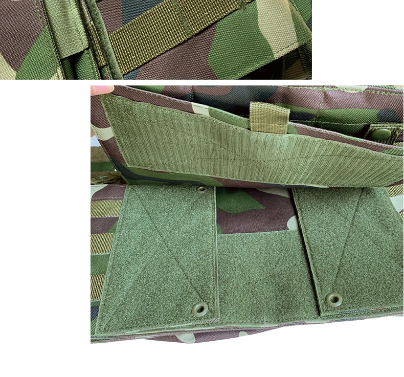 MTV08 Camuflaje chaleco táctico transpirable con sistema Molle 6
