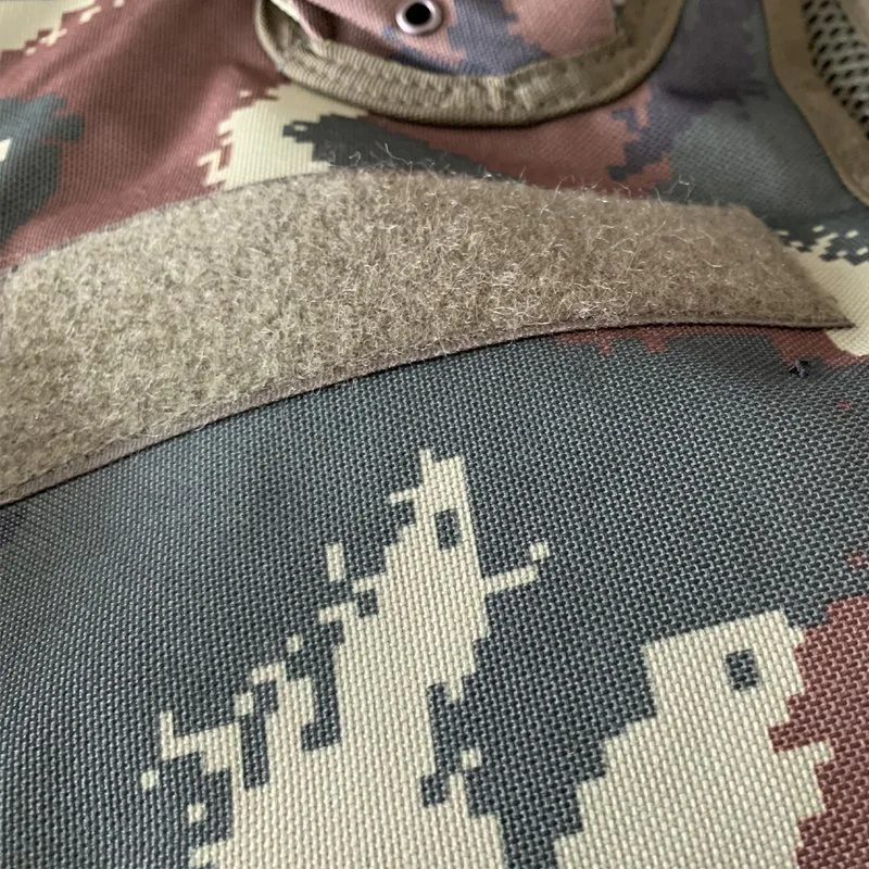 MTV15 Camuflaje Negro Kevlar ligero Ocultado chaleco antibalas militar táctico 3