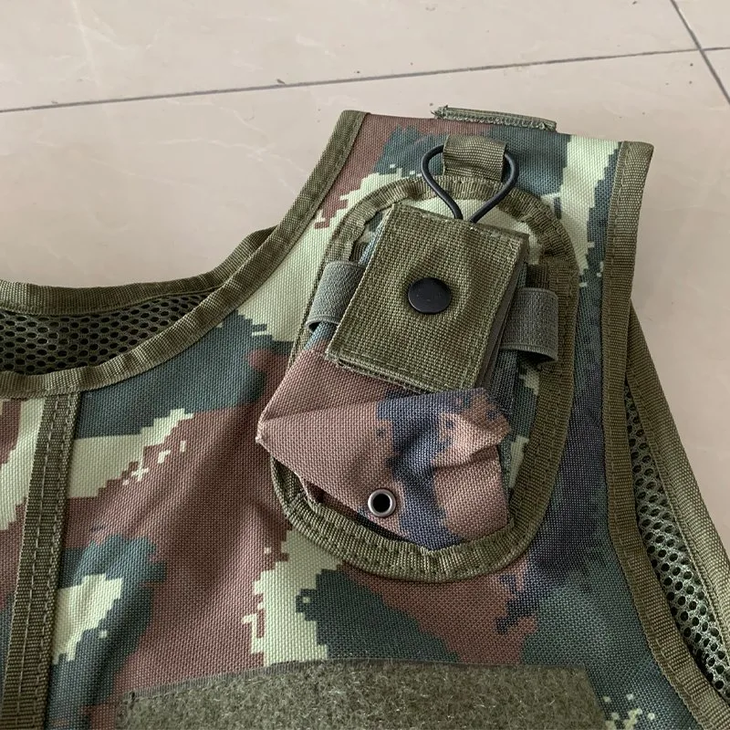 MTV15 Camuflaje Negro Kevlar ligero Ocultado chaleco antibalas militar táctico 4