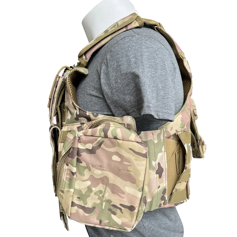 FDY21Camuflaje chaleco a prueba de balas de seguridad con sistema Molle 1