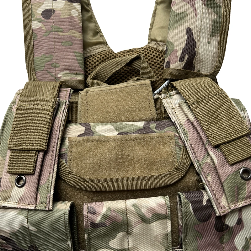 FDY21Camuflaje chaleco a prueba de balas de seguridad con sistema Molle 2