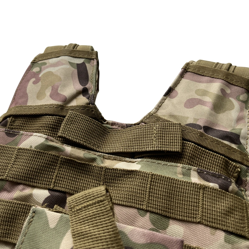 FDY21Camuflaje chaleco a prueba de balas de seguridad con sistema Molle 3
