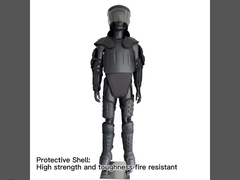 FOX112 Policía Cuerpo militar/Pierna/Codillo protector Caballo montado Traje antidisturbios